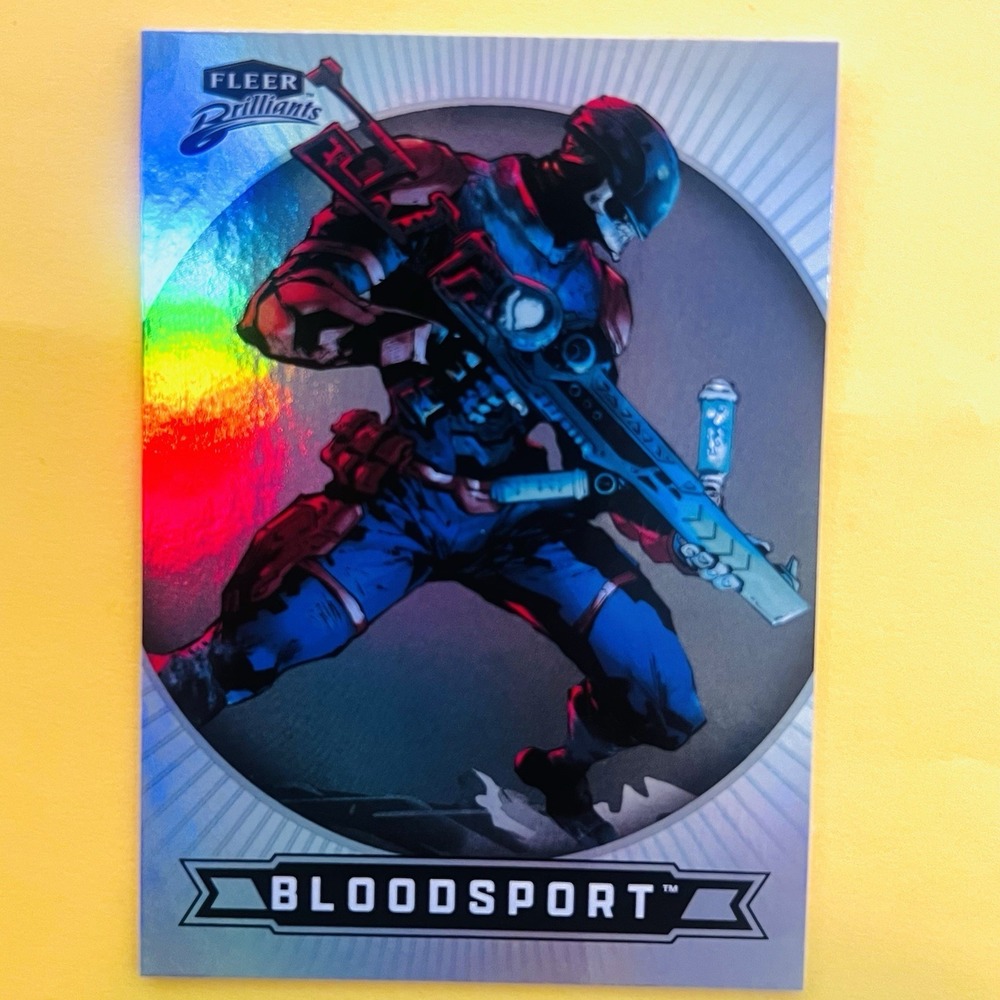 2025 Upper Deck Fleer Brilliants Superman Bloodsport #67 Base Card DC